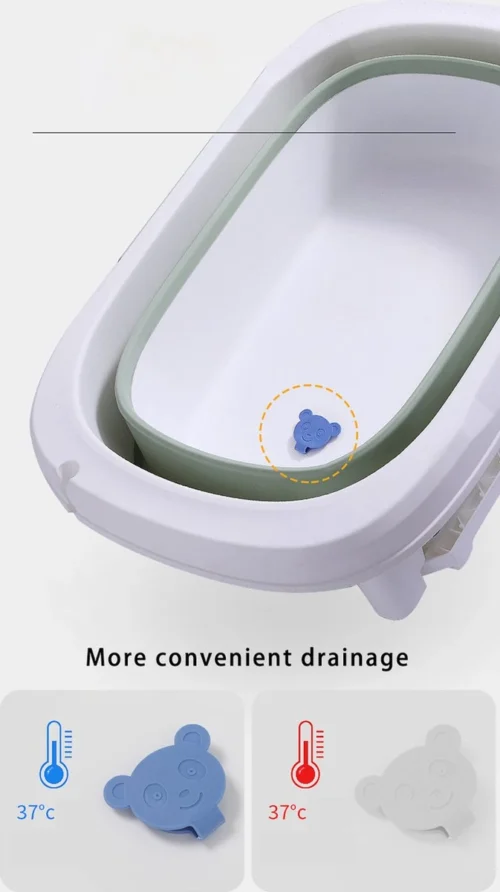 Rudolphy Opvouwbaar Babybad 3-in 1 Van 0-12 Jaar - Roze -Baby Verzorging 673x1200 3