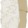SwaddleMeyco Inbakerdoek Branches/Uni - 2-pack - Sand - 4-6 Maanden 2 SwaddleMeyco Inbakerdoek Branches/Uni - 2-pack - Sand - 4-6 Maanden -Baby Verzorging 684x1200 1