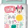 Minnie Mouse Ledikant Dekbedovertrek Hello 100x135 Cm -Baby Verzorging 691x1200 4