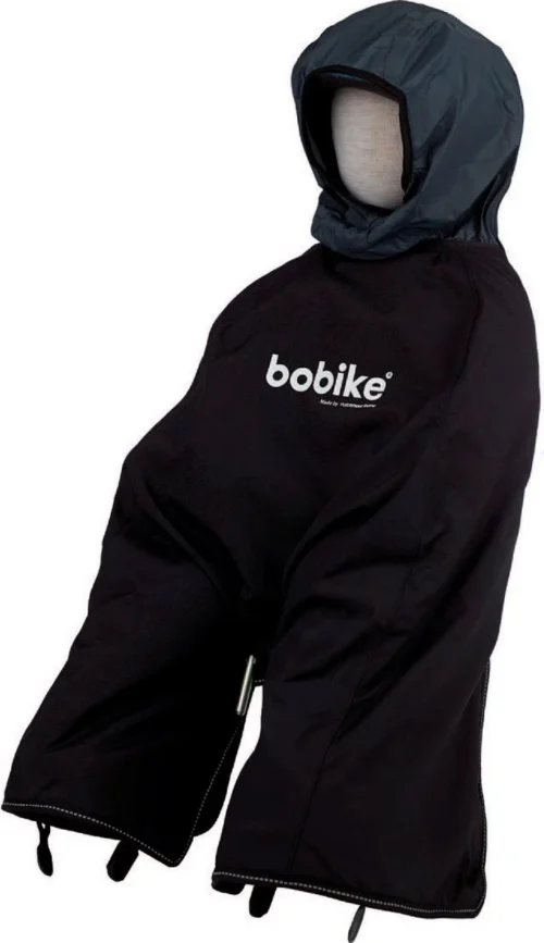 Bobike Poncho Mini - Zwart (wind- En Waterdicht)