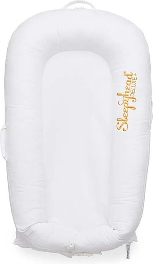 DockAtot (voormalig Sleepyhead) Babynestje Deluxe+ Pristline White -Baby Verzorging 695x1200