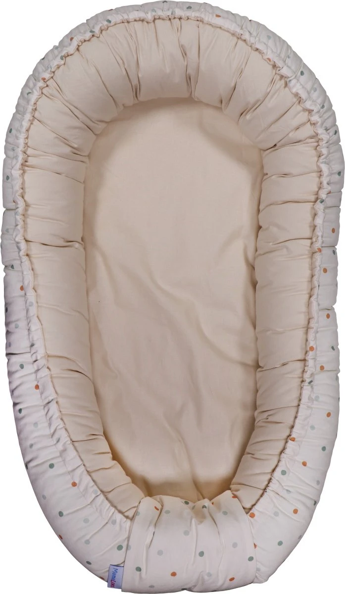 MamaLoes Stippen Omkeerbaar Babynest ML020107 MamaLoes Stippen Omkeerbaar Babynest ML020107 -Baby Verzorging