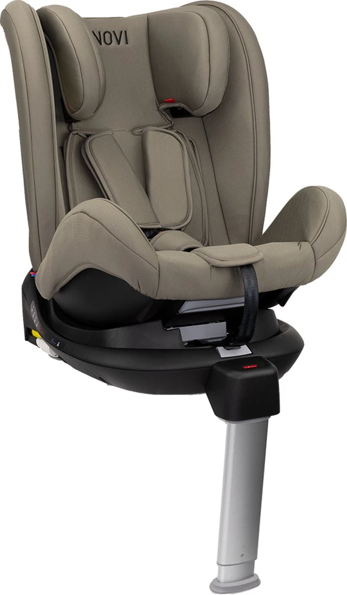Autostoel Novi Baby® David Premium 0-1-2-3 Isofix 360° Rotation Dark Taupe Autostoel Novi Baby® David Premium 0-1-2-3 Isofix 360° Rotation Dark Taupe -Baby Verzorging