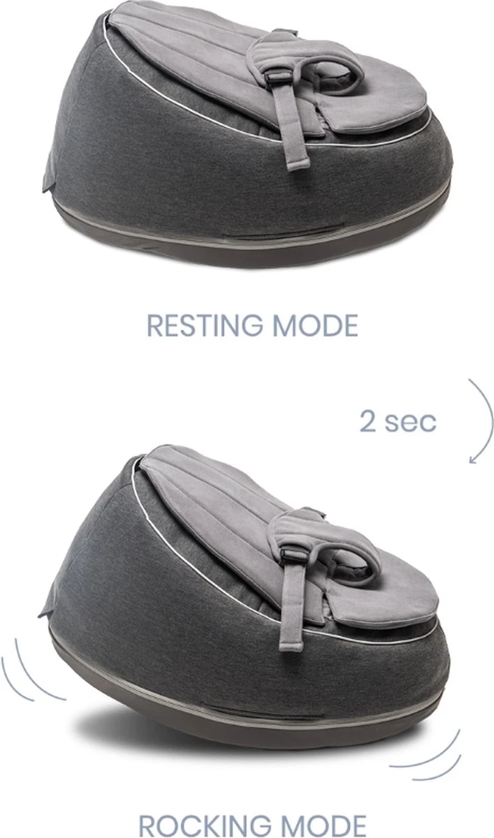 Doomoo - Seat'n Swing - Meegroeiende Poef en Schommelstoel - Kaki Doomoo - Seat'n Swing - Meegroeiende Poef En Schommelstoel - Kaki -Baby Verzorging 707x1200 2