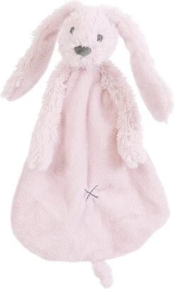 Happy Horse Konijn Richie Knuffeldoekje - Roze - Baby Cadeau