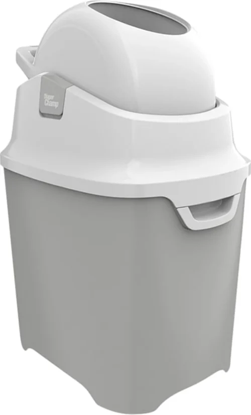 DiaperChamp ONE - Soft Silver - Standaard Luieremmer -Baby Verzorging 727x1200