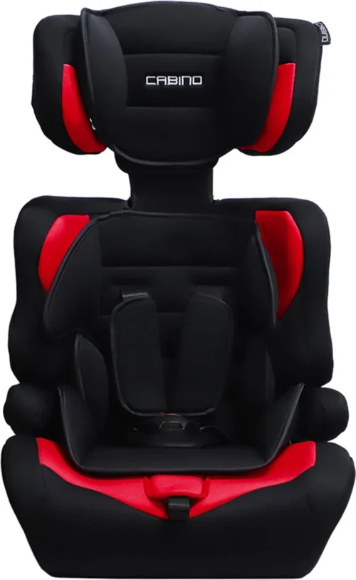 Cabino Autostoel Groep 1/2/3 (9-36kg) - Zwart-Rood -Baby Verzorging 737x1200 1