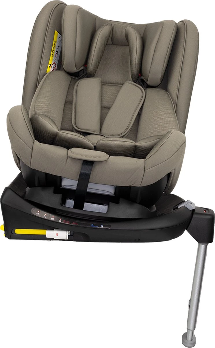 Autostoel Novi Baby® David Premium 0-1-2-3 Isofix 360° Rotation Dark Taupe Autostoel Novi Baby® David Premium 0-1-2-3 Isofix 360° Rotation Dark Taupe -Baby Verzorging