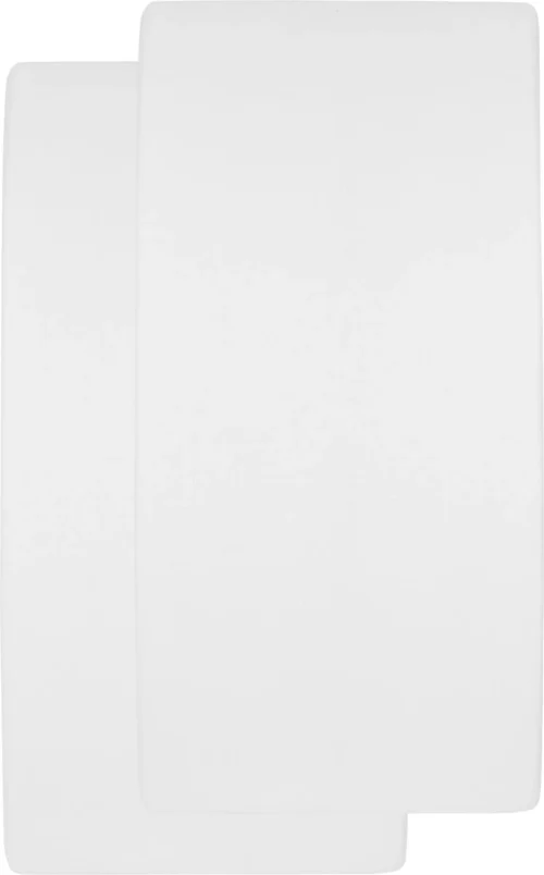 Meyco 2-pack Molton Stretch Hoeslaken Wieg - 40x80/90 Cm - Wit 4 Meyco 2-pack Molton Stretch Hoeslaken Wieg - 40x80/90 Cm - Wit -Baby Verzorging 746x1200 5
