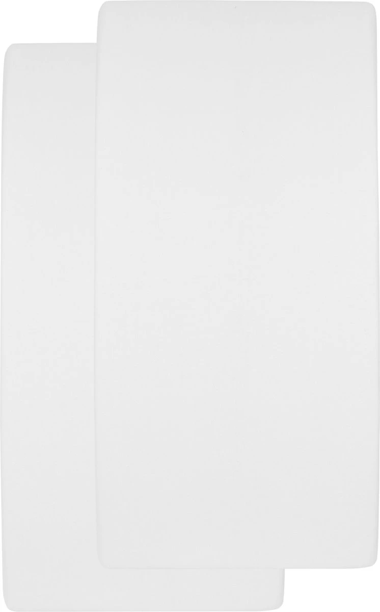 Meyco 2-pack molton stretch hoeslaken wieg - 40x80/90 cm - wit Meyco 2-pack Molton Stretch Hoeslaken Wieg - 40x80/90 Cm - Wit -Baby Verzorging 746x1200 5