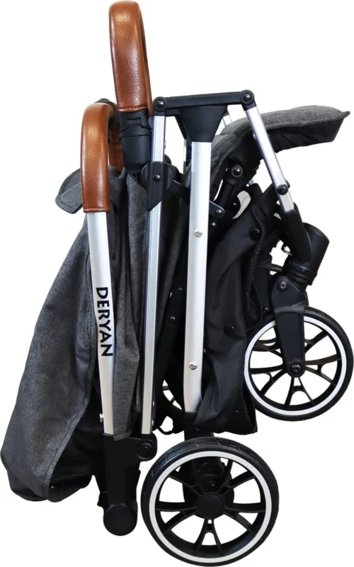Deryan Rolo Luxe Lichtgewicht Buggy - Grijs -Baby Verzorging 750x1200 1
