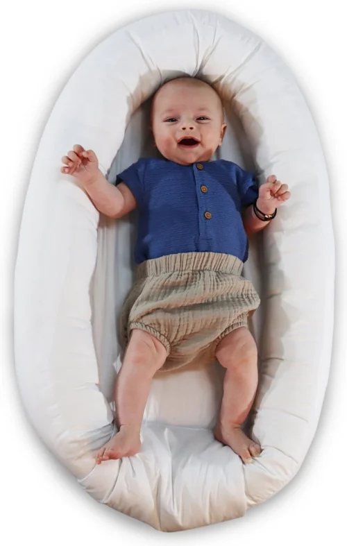 Deryan Luxe Babynestje - Wit - Inclusief Draagtas -Baby Verzorging 762x1200