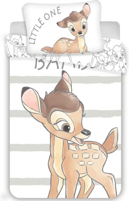 Disney Bambi BABY Dekbedovertrek Little One 100 X 135 Cm - Wit