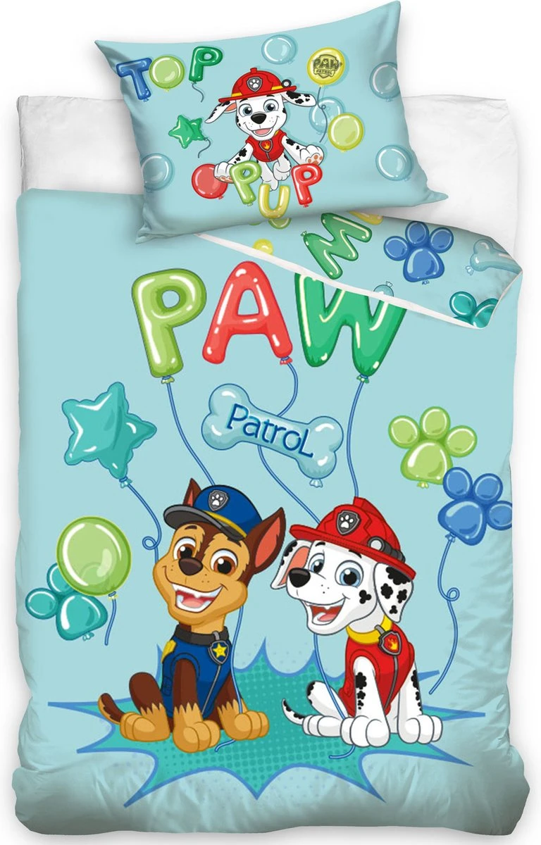 PAW Patrol BABY Dekbedovertrek, Balloon - 100 x 135 cm - Katoen PAW Patrol BABY Dekbedovertrek, Balloon - 100 X 135 Cm - Katoen -Baby Verzorging 768x1200 4