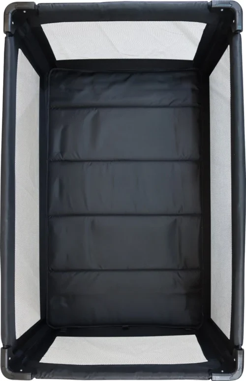 Deryan Luxe Campingbed Compleet - 120x60cm - Bodemverhoger - Verschoonblad - Opbergmand - Grijs 11 Deryan Luxe Campingbed Compleet - 120x60cm - Bodemverhoger - Verschoonblad - Opbergmand - Grijs -Baby Verzorging 774x1200