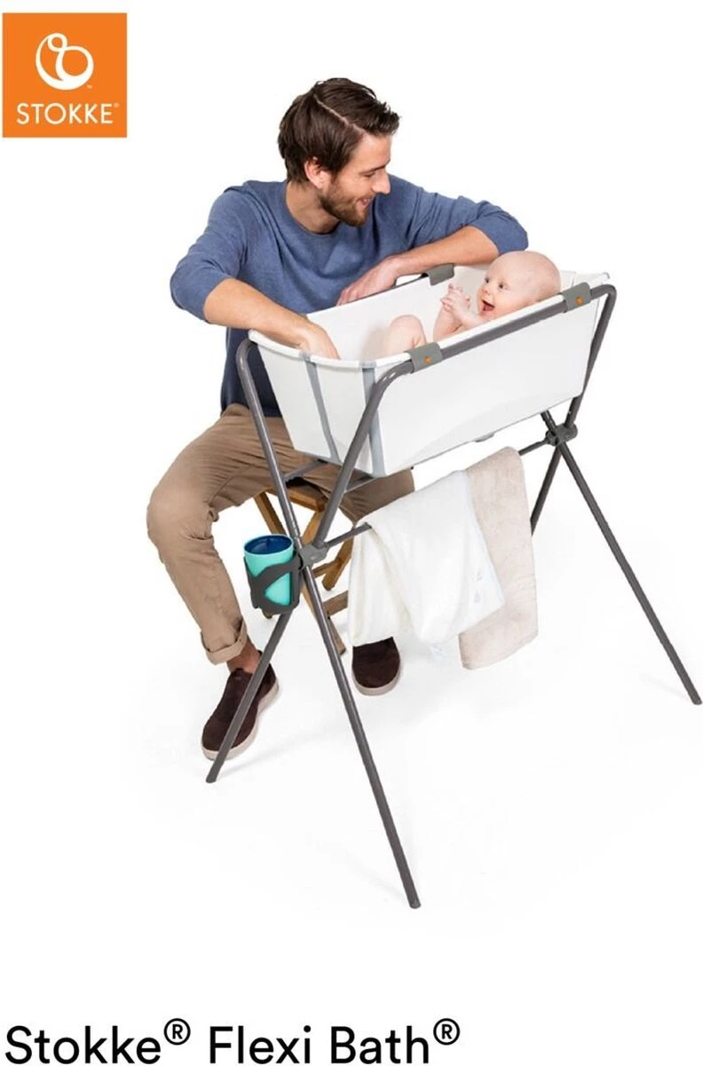 Stokke® Flexi Bath® Transparent Blue Stokke® Flexi Bath® Transparent Blue -Baby Verzorging 792x1200 3