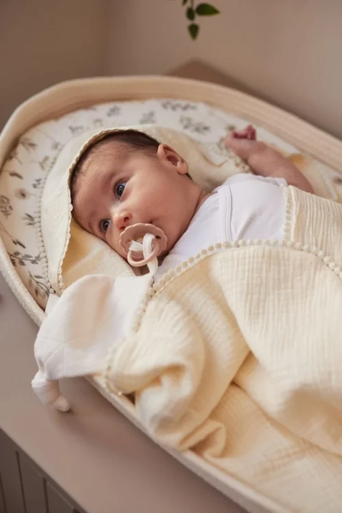 Jollein Hoeslaken Wieg Jersey 40/50x80/90cm Wild Flowers -Baby Verzorging 800x1200 211