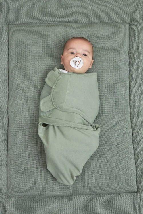 Meyco Uni Swaddlemeyco Inbakerdoek - Forest Green - 4-6 Maanden -Baby Verzorging 800x1200 223
