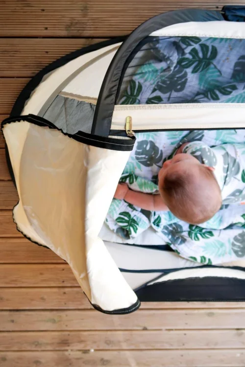 Deryan BabyBox Campingbedje - Baby Tentje - Cream 5 Deryan BabyBox Campingbedje - Baby Tentje - Cream -Baby Verzorging 800x1200 27