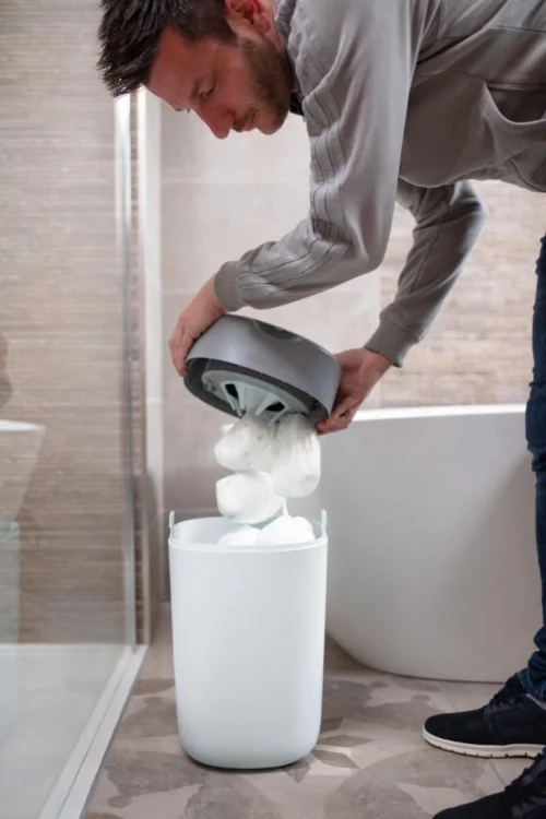 Tommee Tippee Milieuvriendelijke Twist & Click Luieremmer - Met 6 Navulcassettes - Wit -Baby Verzorging 800x1200 48