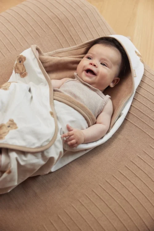 Jollein Badcape 75x75cm Teddy Bear - GOTS -Baby Verzorging 800x1200 60