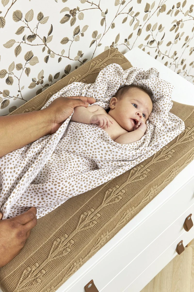 Meyco Cheetah swaddle - 2-pack - hydrofiel - taupe - 120x120cm Meyco Cheetah Swaddle - 2-pack - Hydrofiel - Taupe - 120x120cm -Baby Verzorging 800x1200 89