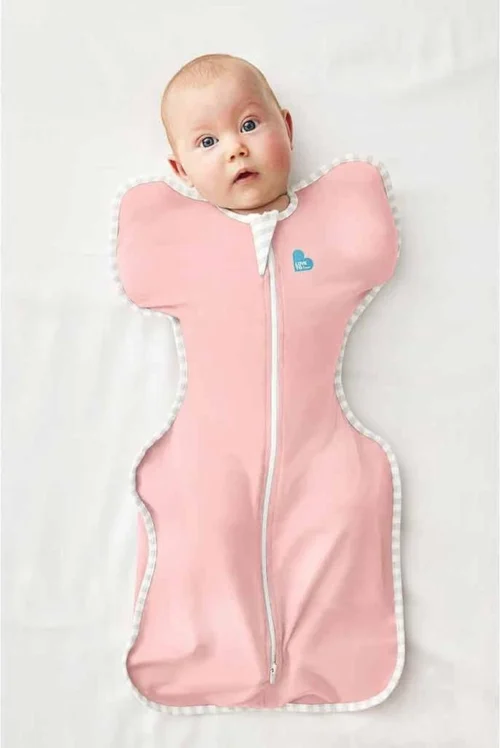Love To Dream™ Babyslaapzak Swaddle Up™ - Inbakeren - Baby 0-3 Maanden - 3.5-6 Kg - All Season - Oud Roze -Baby Verzorging 802x1200 13