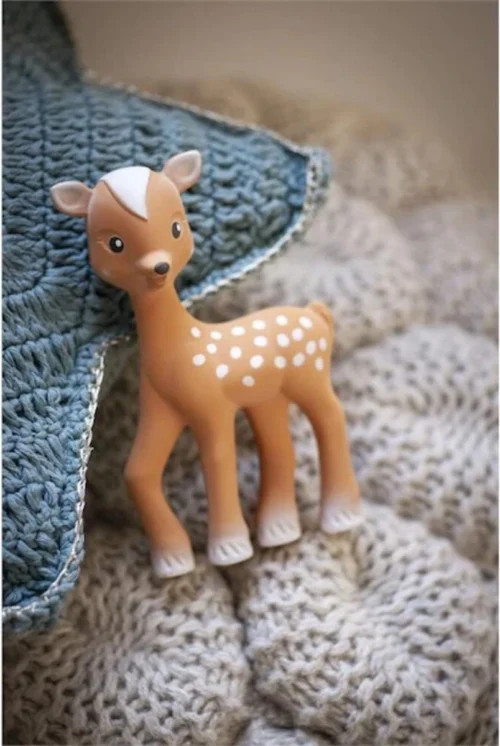 Sophie De Giraf- Bijtspeelgoed - FanFan Het Hertje - 100% Natuurlijk Rubber -Baby Verzorging 804x1200