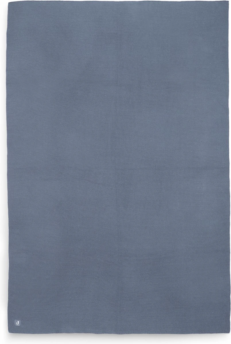 Jollein Baby Deken Wieg 75x100cm Basic Knit - Jeans Blue Jollein Baby Deken Wieg 75x100cm Basic Knit - Jeans Blue -Baby Verzorging 805x1200 6