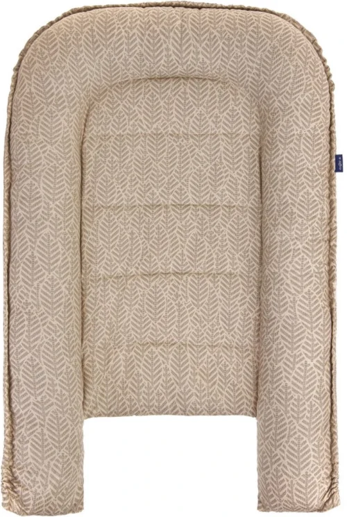 Zaffiro Leaves Babynestje - Beige - Hoes Van 100% Katoen -Baby Verzorging 806x1200 5