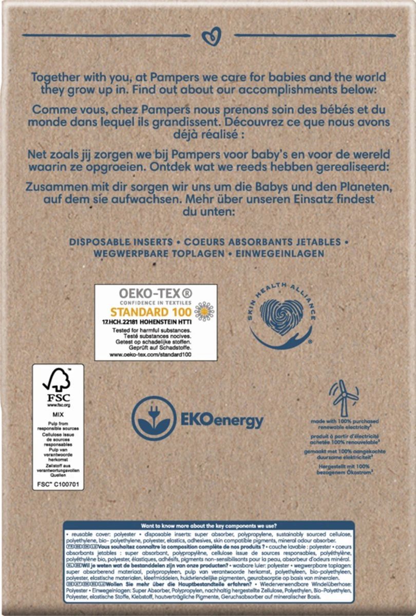 Pampers Harmonie Hybrid - Startpakket - Wasbare Luiers Voor Baby’s Pampers® Pampers Harmonie Hybrid - Startpakket - Wasbare Luiers Voor Baby’s -Baby Verzorging 810x1200 1