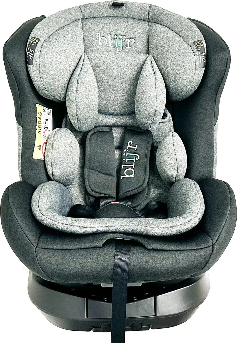 Blij'r Maja - Autostoel met isoFix - Groep 0-1-2-3 autostoel voor kinderen van 0 tot 12 jaar - Donker- Lichtgrijs Blij'r Maja - Autostoel Met IsoFix - Groep 0-1-2-3 Autostoel Voor Kinderen Van 0 Tot 12 Jaar - Donker- Lichtgrijs -Baby Verzorging 828x1200 3