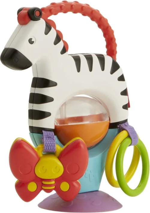 Fisher Price - Activity Zebra - Rammelaar - Speeltje En Bijtring - Grijpspeelgoed -Baby Verzorging 846x1200