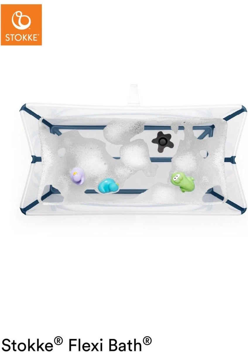 Stokke® Flexi Bath® Transparent Blue Stokke® Flexi Bath® Transparent Blue -Baby Verzorging 847x1200 5