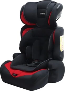 Cabino Autostoel Groep 1/2/3 (9-36kg) - Zwart-Rood -Baby Verzorging 851x1200 2
