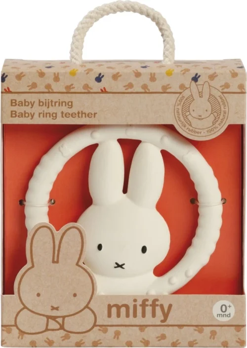 Bambolino Toys - Nijntje Bijtring - Natuurlijk Rubber - Kraamcadeau - Baby -Baby Verzorging 851x1200