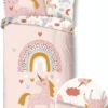 Good Morning Kinderdekbedovertrek UNILOVE 140x200/220 Cm Meerkleurig -Baby Verzorging 854x1200 7