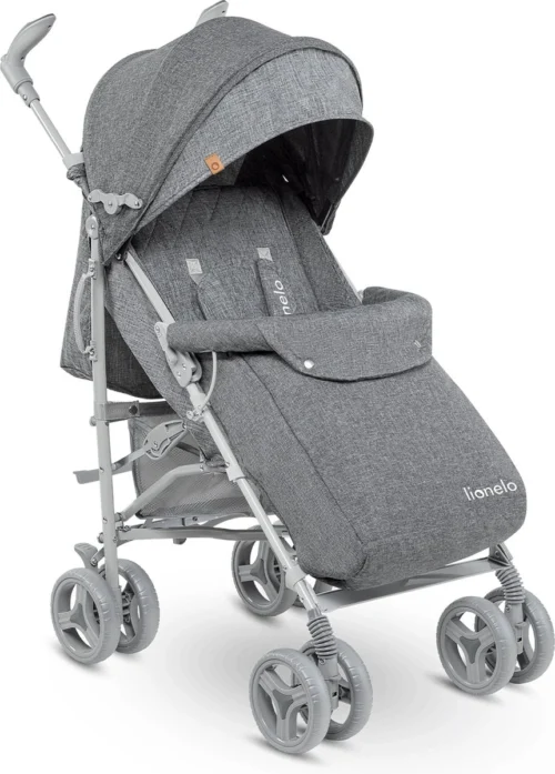 Lionelo Irma - Buggy - Wandelwagen- Lichte 7kg - Tot 15 Kg - Geveerde Wielen - 360° - Tot 5 Jaar - Opbergmand - Verstelbare Handgreep - Snel Inklapsysteem - Compact Formaat -Baby Verzorging 861x1200 1