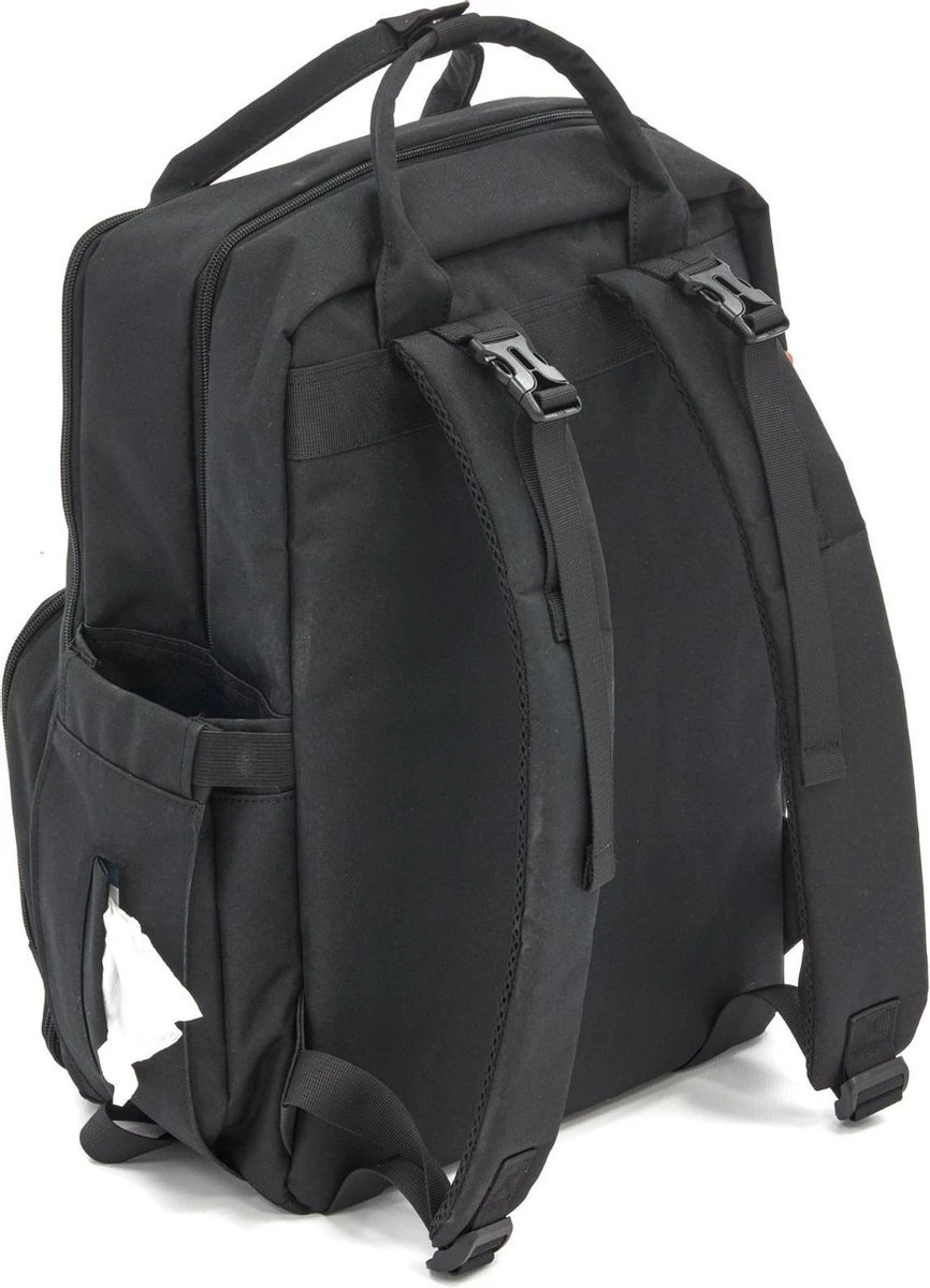 Brisby slijtvaste Luiertas – verzorgingstas – met buggymontage - Zwart Brisby Slijtvaste Luiertas – Verzorgingstas – Met Buggymontage - Zwart -Baby Verzorging 866x1200 3