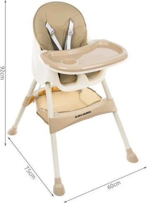 Kinderstoel 3 In 1 - 5 Punts Veiligheidsgordel - Beige 5 Kinderstoel 3 In 1 - 5 Punts Veiligheidsgordel - Beige -Baby Verzorging 869x1200 5
