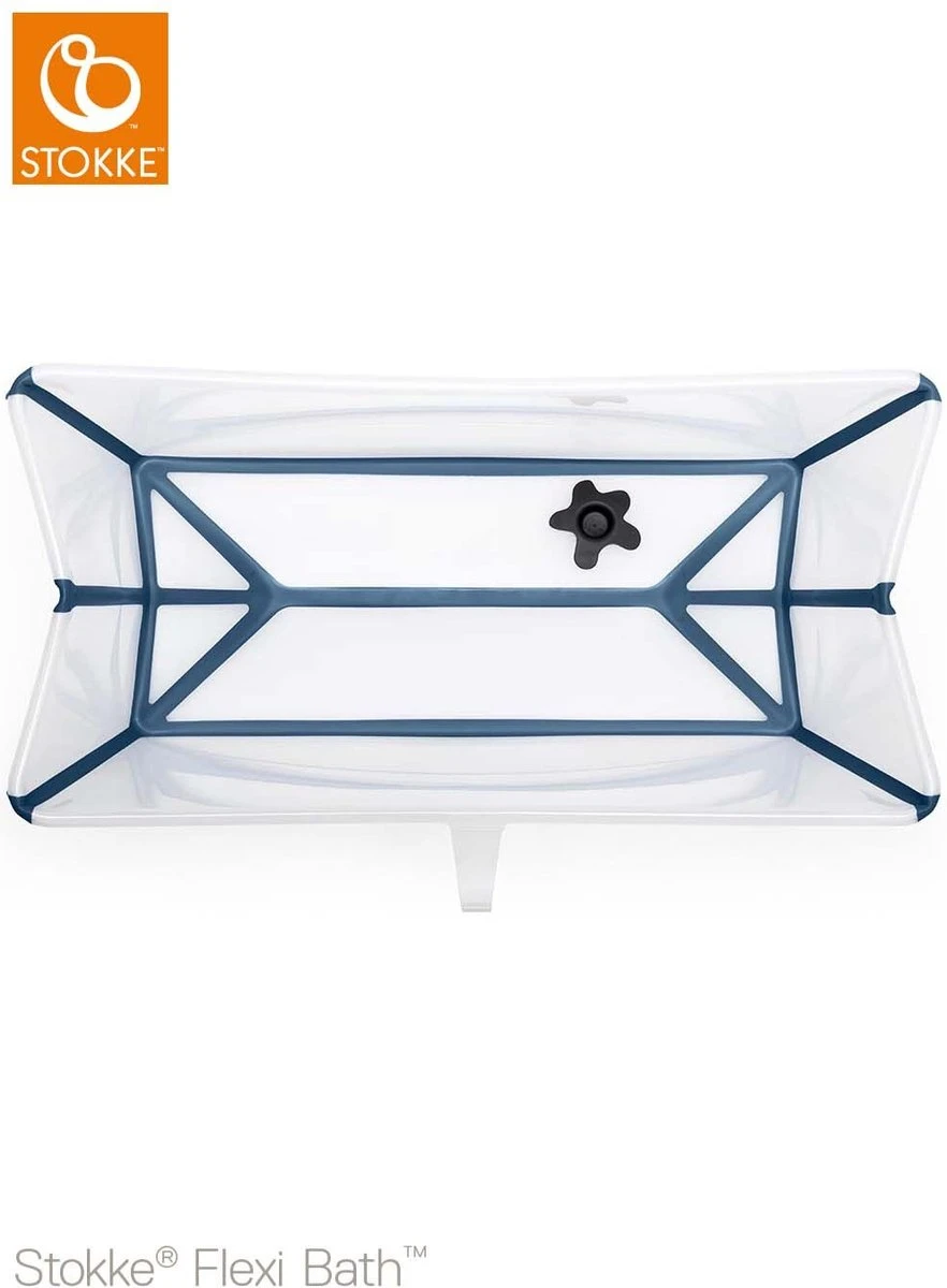 Stokke® Flexi Bath® Transparent Blue Stokke® Flexi Bath® Transparent Blue -Baby Verzorging 882x1200 3