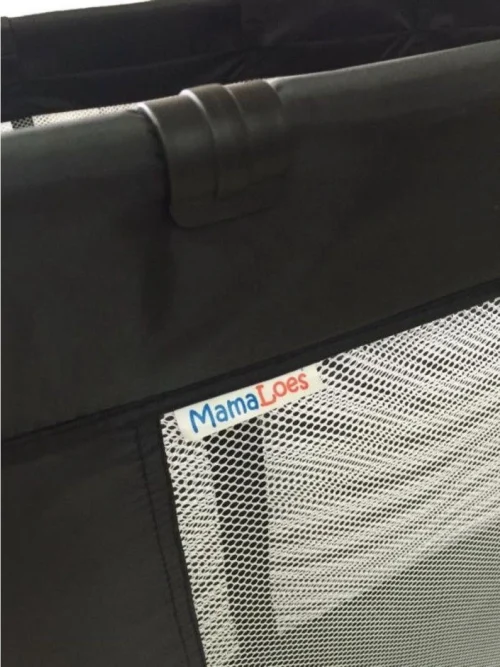 Ding Campingbedje - Zwart - 120x60 Cm - Reisbedje Inclusief Bodemmatrasje -Baby Verzorging 900x1200 13