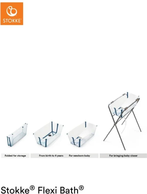 Stokke® Flexi Bath® Transparent Blue 11 Stokke® Flexi Bath® Transparent Blue -Baby Verzorging 909x1200 6
