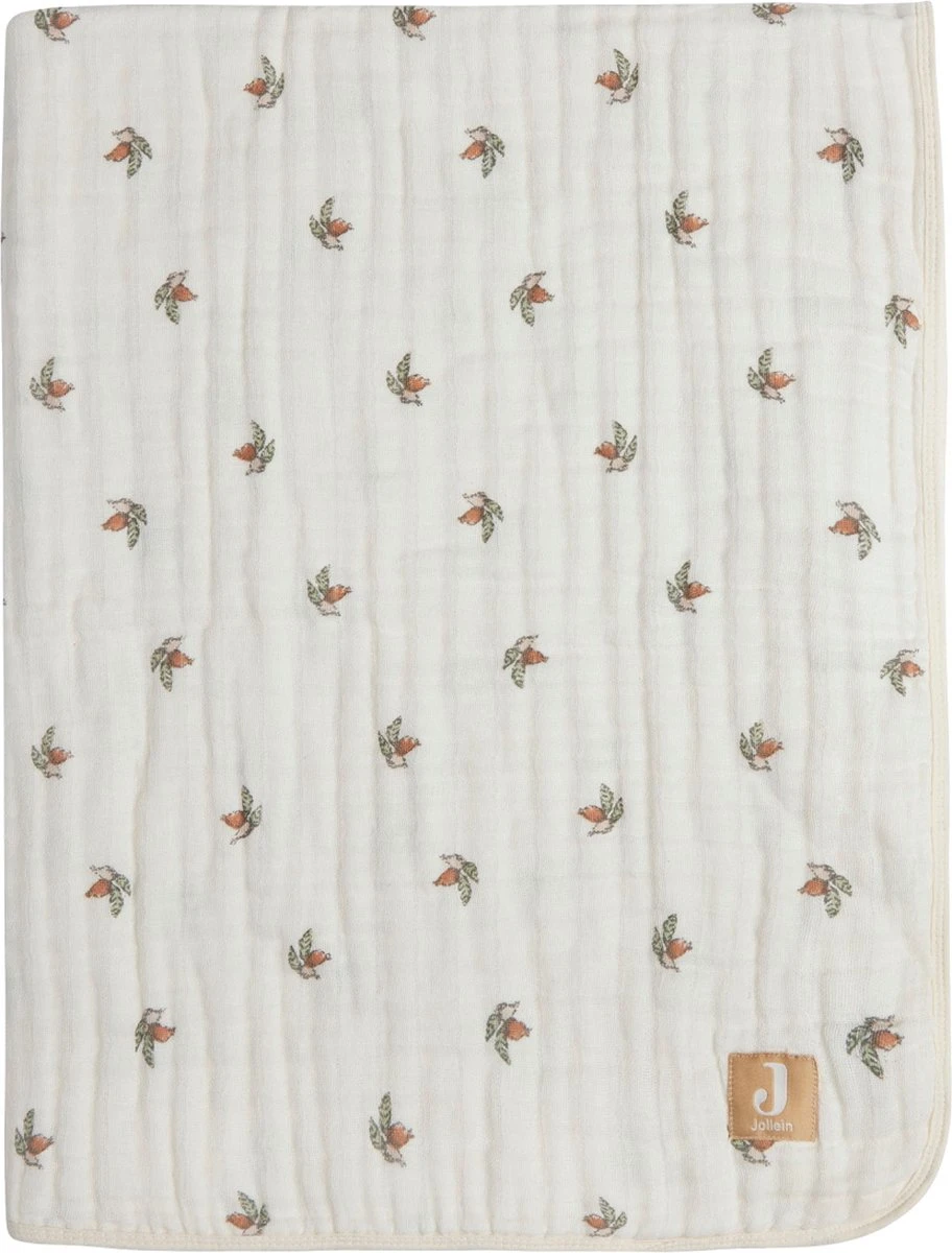 Jollein deken hydrofiel Wieg 75x100cm Rosehip Jollein Deken Hydrofiel Wieg 75x100cm Rosehip -Baby Verzorging 912x1200 8