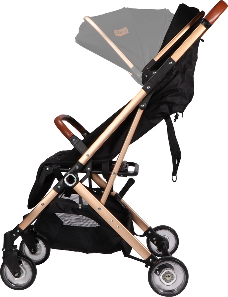 Ding Vivo Wandelwagen - Zwart/Rose - Inklapbare buggy - Inclusief boodschappenmandje en zonnekap Ding Vivo Wandelwagen - Zwart/Rose - Inklapbare Buggy - Inclusief Boodschappenmandje En Zonnekap -Baby Verzorging 920x1200 1