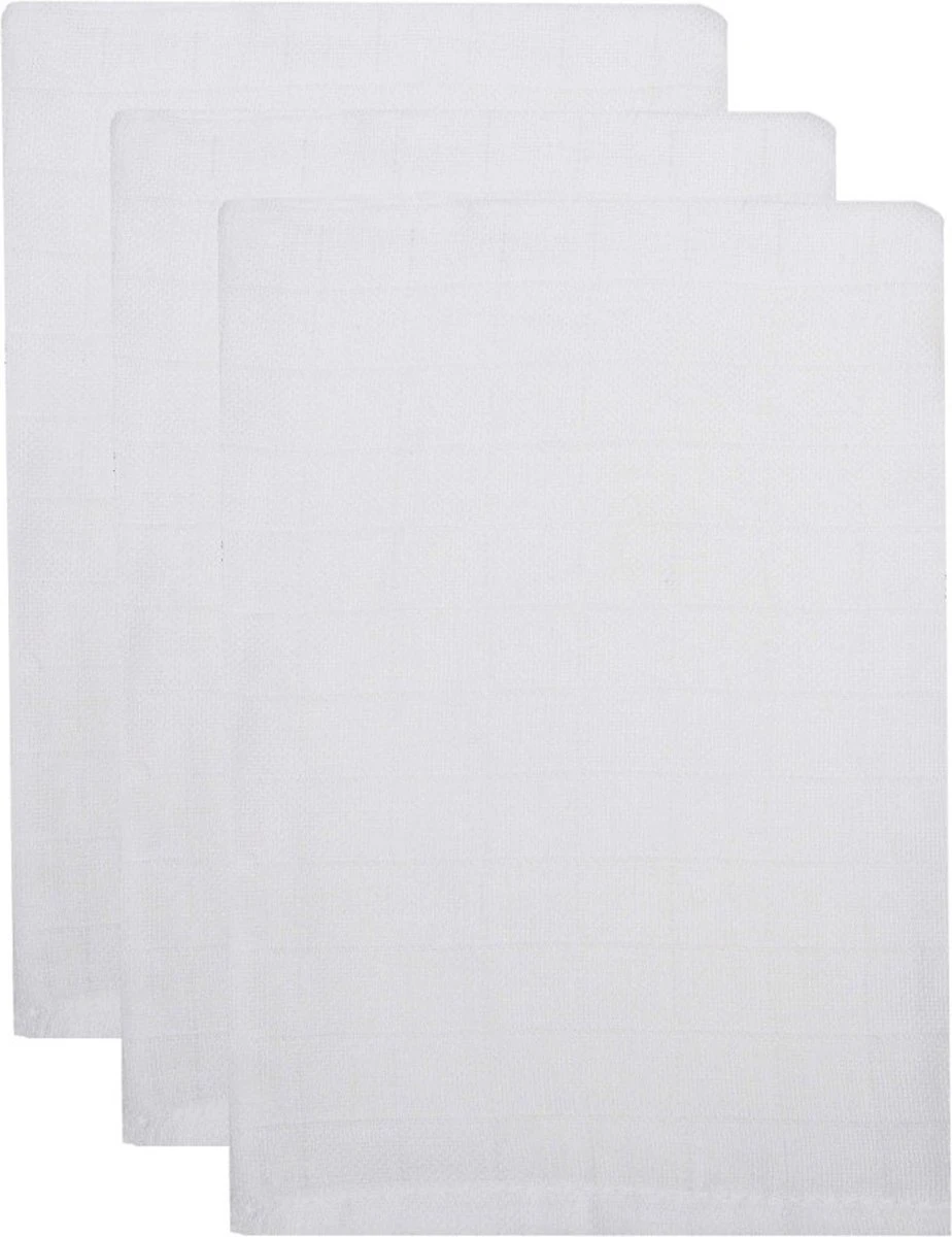 MamaLoes Wit 3 Stuks Hydrofiel Washandjes ML106 MamaLoes Wit 3 Stuks Hydrofiel Washandjes ML106 -Baby Verzorging 924x1200 6