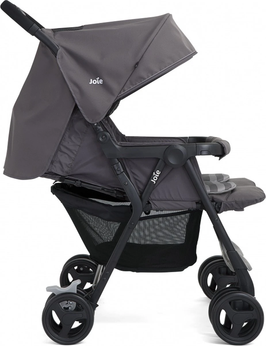 Joie - Duobuggy Aire Twin - Dark Pewter Joie - Duobuggy Aire Twin - Dark Pewter -Baby Verzorging