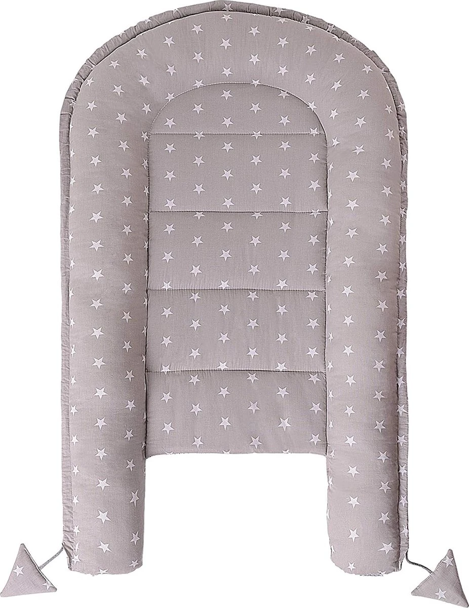 Medi Partners Knuffel Nest Set, Incl. Baby Nest 90x50 Verwijderbare Insert Deken, Plat Kussen en Vlinder Kussen, 100% Katoen, Grijs, Large, 5 Stuks Medi Partners Knuffel Nest Set, Incl. Baby Nest 90x50 Verwijderbare Insert Deken, Plat Kussen En Vlinder Kussen, 100% Katoen, Grijs, Large, 5 Stuks -Baby Verzorging 926x1200 5