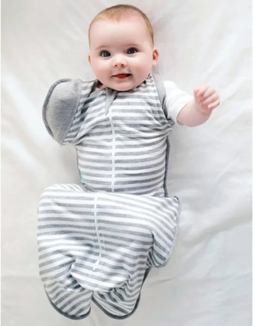 Love To Dream™ Babyslaapzak Swaddle Up™ - Inbakeren Afbouwen - Baby 4-6 Maanden - 11-14 Kg - All Season - Grijs 4 Love To Dream™ Babyslaapzak Swaddle Up™ - Inbakeren Afbouwen - Baby 4-6 Maanden - 11-14 Kg - All Season - Grijs -Baby Verzorging 931x1200 5