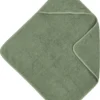 Meyco Badcape Basic Badstof - Forest Green - 75x75cm -Baby Verzorging 935x1200